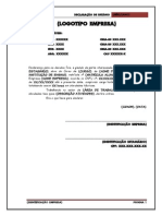 Modelo Declaração Estágio PDF