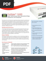 FortiGate 500E Series Datasheet | PDF | Security | Computer Security