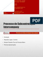 SAP - Processo de Subcontratação Intercompany - PPSX