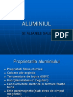 ALUMINIUL Si Aliajele Sale