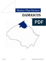 Master Plan Review: Damascus
