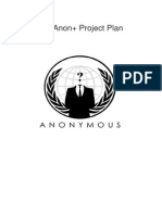 The Anon+ Project Plan
