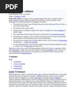 Explant Definition and Types in Tissue Culture | PDF | Cell Potency ...