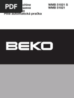 Beko WMB 51021 S