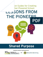 Shared Purpose--Discussion guides for Creating a Teacher-Powered School