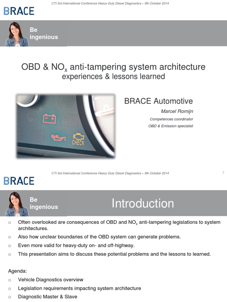 OBD & NOx Compliance Challenges | PDF | Machines | Vehicles