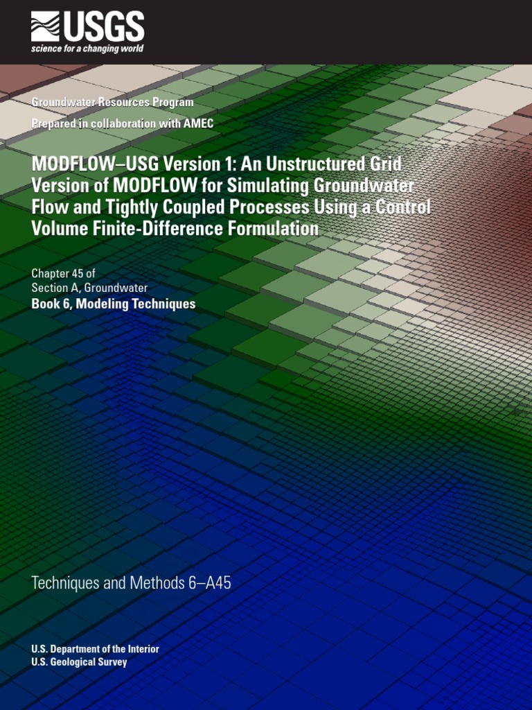 Modflow USG PDF | PDF | United States Geological Survey | Matrix ...