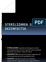 Sterilizarea Si Dezinfectia