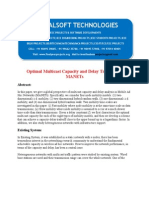 IEEE 2014 DOTNET MOBILE COMPUTING PROJECT Optimal Multicast Capacity and Delay Tradeoffs in MANETs