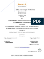 Seminario Demos Povertà in Italia