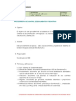 P-GES-001 - Control de Documentos y Registros V2