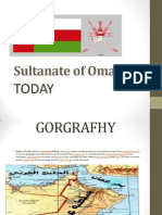 Sultanate of Oman: Geography, Economy, Demographics