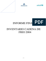 Resumen Eval Cadena de Frio Unicef PDF