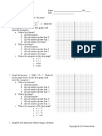 Algebra Logarithm and Exponential Functions Test