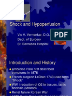 Shock and Hypoperfusion Mechanisms and Treatment