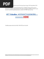 Download VideoBox password premium account free login  pass August 2014 September 2014docx by sasa97 SN244650380 doc pdf