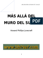 HP Lovecraft - Mas Alla Del Muro Del Sueño