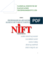 Technological Advancement in Banking Sectors of Pakistan by Nift