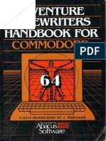 Adventure Gamewriters Handbook For Commodore 64 PDF