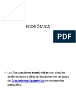 Fluctuación y Recesión Económica