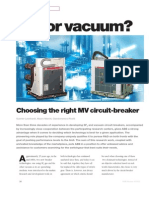 Choosing the Right MVcircuit-breaker
