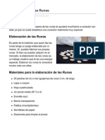 Elaboracin de Las Runas PDF