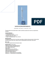 Water in Petroleum Products: ASTM D95 - NFT 60113 - ISO 3733 - IP 74