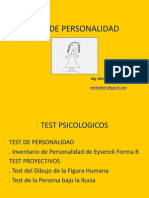 Test de Personalidad Eysenk y Machover Imprimir PDF