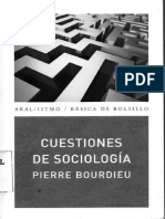 Bourdieu Cuestiones de Sociologia PDF