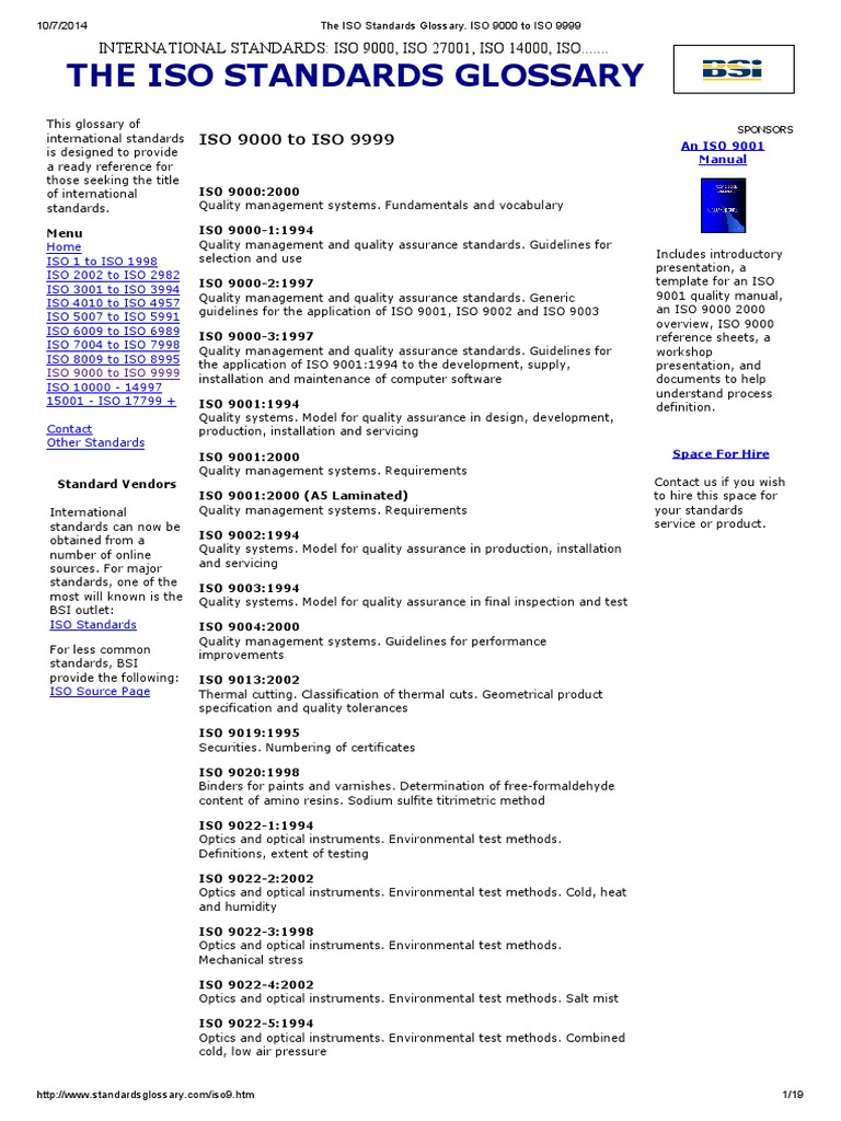 Standards Glossary _ Standards Glossary – EBRX