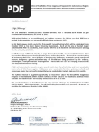 Choir Letter of Invitation .