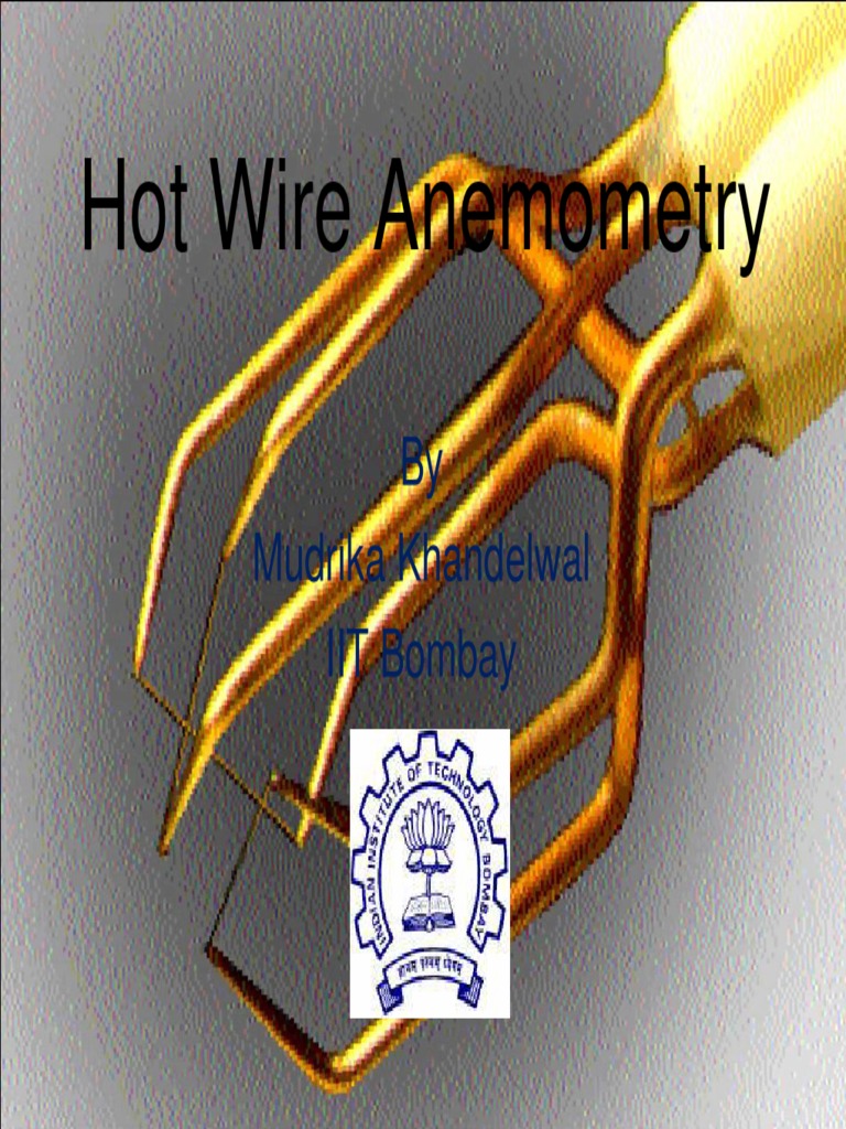 Hot Wire Anemometer & Laser Doppler Anemometer PDF Heat Transfer