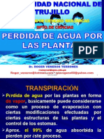 Pérdida de Agua Por Las Plantas-Unt 2014