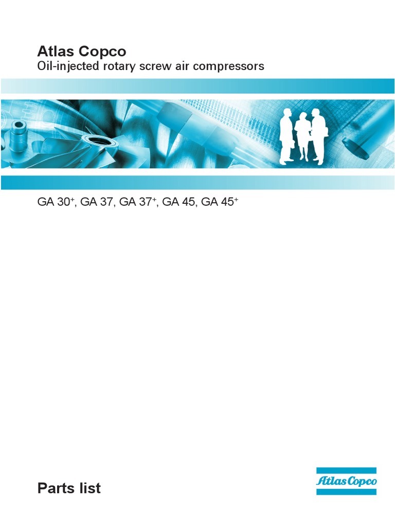 Ga 37 Atlas Copco Air Compressor Parts Manual | Reviewmotors.co