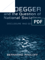 Heidegger and The Question of National Socialism