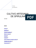 Cultivo Artesanal de Spirulina