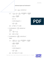 Soal Latihan Transformasi Laplace Dan Transformasi Z 2010 2011 PDF