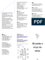 Terço em Latim PDF