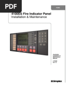 Simplex 4100es Installation and Maintenance