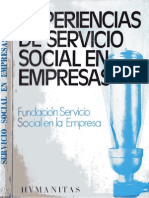 Experiencias de Servicio Social en La Empresa - Fundación Servicio Social en La Empresa