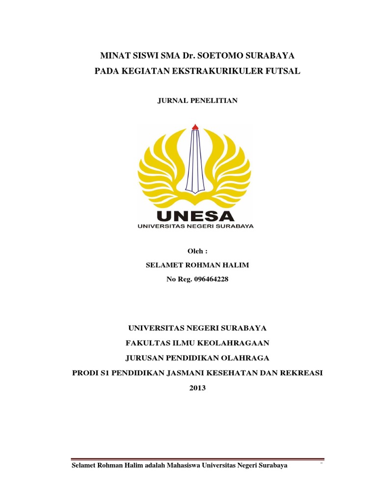 Zaenal abidin : Mei 1995 - Jurnal Pengembangan Model Pembelajaran Permainan Tradisional Sukoco