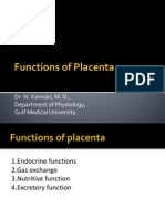 Functions of Placenta