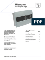 Conventional Panel Operating Instructions