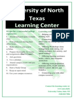 poster for learning center