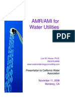 AMR/AMI For Water Utilities: Presentation To California Water Association