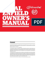 Continental GT Owners Manual