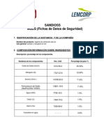 MSDS Sandioss PDF