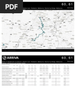 Derby To Swadlincote Via Allenton, Shelton Lock, Chellaston, Melbourne, Stanton-by-Bridge, Melbourne, Ticknall, Hartshorne and Goseley Estate