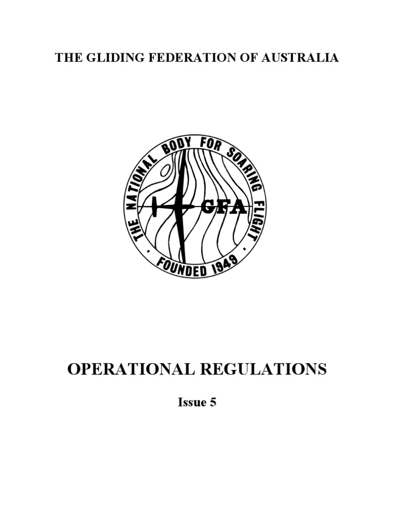 The Gliding Federation of Australia PDF Flight Instructor Gliding