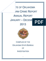 Oklahoma Uniform Crime Report 2013